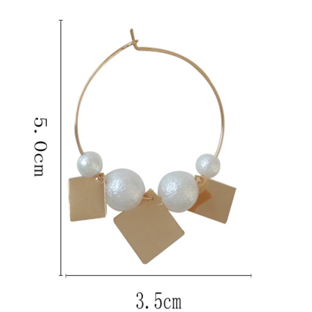 Urban Chic Hoops Earrings - Picture 8 of 9